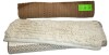 INK+IVY Asher Cotton Blend Hand-Woven Texture Bath Rug with Non-Slip Backing, 58" L x 22" W / Ebern Designs Moroccan Hallway Runner Rug Non Slip Kitchen Runner Low Pile Soft Indoor Floor Mat Front Door for Bedroom Entryway Laundry Beige, 24" x 72" Assorte - 2