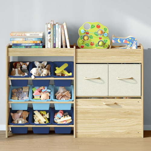 Isabelle & Max&trade; Solid Pine Wood Toy Organizer - Toy Organizers And Storage, Toy Storage With Bins And Drawers, Toy Storage Organizer For Kids Room, Playroom, Nursery New In Box $299