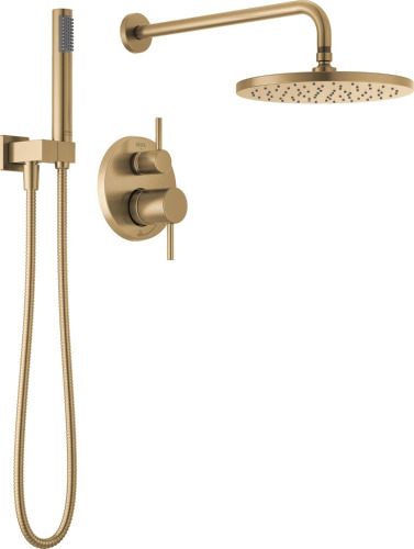 Delta Modern Modern Two Handle Single Function Shower System in Champagne Bronze New In Box $799