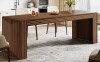 Ebern Designs 78.7'' Dining Table For 6-8 People, Rectangular Kitchen Table Wood Dinner Table New Open Box $499