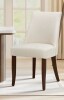 Winston Porter 19" Seat Height Parsons Upholstered Dining Chair, Solid Wood Legs, High Back Fabric Dining Side Chairs, Easy Assembly New in Box $399