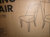 Winston Porter 19" Seat Height Parsons Upholstered Dining Chair, Solid Wood Legs, High Back Fabric Dining Side Chairs, Easy Assembly New in Box $399 - 2