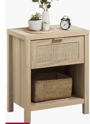 Bayou Breeze Alayha 19.7'' W Nightstand New in Box $299