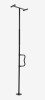 VEVOR Floor-to-Ceiling Transfer Pole, Tension Mounted Bathroom Grab Bar with Anti-Slip Curve Handle, 300 Lbs Capacity Security Pole for Elderly, Ideal Senior Safety Pole for 7-10 Ft Ceilings, Black New In Box $299