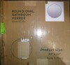 Latitude Run&reg; 24" Round Amara Tempered Glass and Aluminum Alloy Framed French Cleat Mounted Wall Mirror New In Box $199 - 2