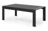 SUNVIVI Black Aluminum Outdoor Coffee Table New In Box $299