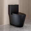 Swiss Madison Dreux One Piece Elongated Dual Flush Toilet with 0.95/1.26 GPF in Matte Black SM-1T181MB, New in Box $699