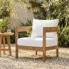 Red Barrel Studio Lorene Patio Chair with Beige Cushions, New in Box $399