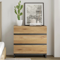 Latitude Run Aadam Dresser, Oak, New Open Box $399