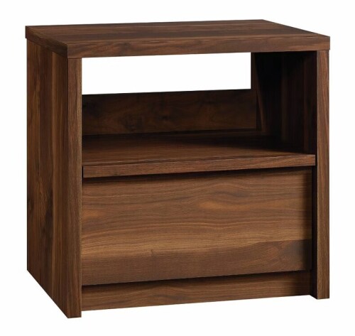 Sauder Harvey Park Nightstand Grand Walnut New In Box $299
