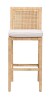 bali & pari Sofia Rattan Bar Stool Natural $499