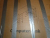 Red Barrel Studio&reg; Cheshire Built-in Outlets L-Shaped Computer Desk with Drawers & Storage Shelves New In Box $399 - 2
