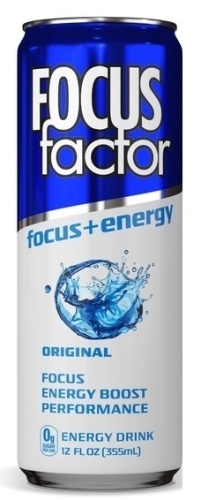 Pallet of Focus Factor Energy Drink - (Original Flavor) Approximately 80 Cases