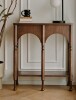 Canora Gray Solid Wood Console Table with Storage New Shelf Pull $1199