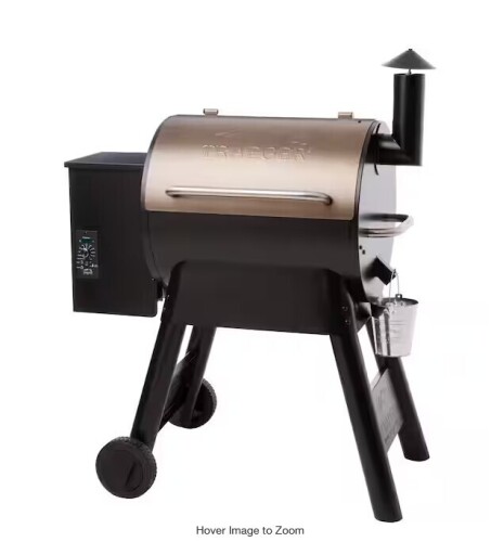 Traeger Pro 22 BBQ Wood Pellet Grill and Smoker in Bronze $799