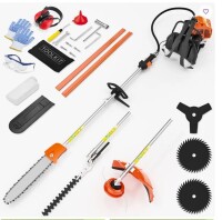 Woyao 52cc Gas Powered Weed Wacker, 3 In 1 Gas Brush Cutter String Trimmer Weed Eater With Rubber Handle & Shoulder Strap, Quick Start 2-stroke Grass Trimmer New in Box $399
