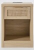 Millwood Pines Arianna 25" H 1 - Drawer Nightstand with Charging Station New In Box $299