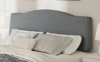 Mercer41 Upholstered Linen Headboard with Adjustable Height Full New In Box $299
