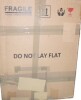 Ebern Designs Aria Rounded Rectangle Bathroom Vanity Mirror, Vertically/Horizontal Hanging, 24" x 30" New In Box $299 - 2