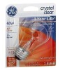 GE 40 Watt 415 Lumens Crystal Clear Ceiling Fan Bulb New In Box