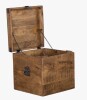 Mistana Angelique Solid Wood End Table New In Box $399