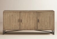 Moes Furniture Lopez 68" Wide Pine Wood Sideboard in Siera New in Box $1999