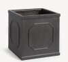 Birch Lane Vivero Fibreclay Chelsea Planter Box 21.5 in. in Antique Black New in Box $799