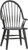 Liberty Furniture Hearthstone Windsor Back Arm Chair in Black New In Box $399