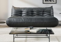 Hobestluk Comfy Lazy Floor Sofa Couch, Soft Armless Chair, Faux Leather Lounge Chair, Corner Relax Sofa Couch New $699