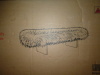 CHRISTOPHER KNIGHT HOME Galvian Modern Faux Wool Upholstered Rectangle Accent Ottoman Bench with Solid Wood Legs, Brown + Beige New In Box $399 - 2