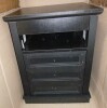 Gracie Oaks 3-drawer Nightstand With Hidden Storage and USB Charging Similar to Picture $299 - 2