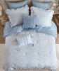 Madison Park Darcy Blue Botanical Print 5-Piece Twin Comforter Set New In Box $199