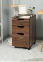 Inbox Zero Hilliary 15.75'' Wide 3 -Drawer Mobile File Cabinet New In Box $299
