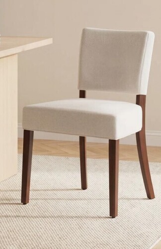 Winston Porter Upholstered Solid Wood Parsons Side Dining Chair New Open Box $299