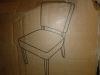 Winston Porter Upholstered Solid Wood Parsons Side Dining Chair New Open Box $299 - 2