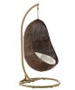 Modway Bean Outdoor Patio Swing Chair - Cozy, Weather-Resistant Rattan & Plush Cushion Comfort (Stand Sold Separately) New in Box $999