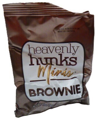 Heavenly Hunks Minis Brownie, 1.2 oz