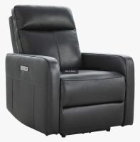 Birch Lane Leena Genuine Leather Power Recliner in Cognac $1099