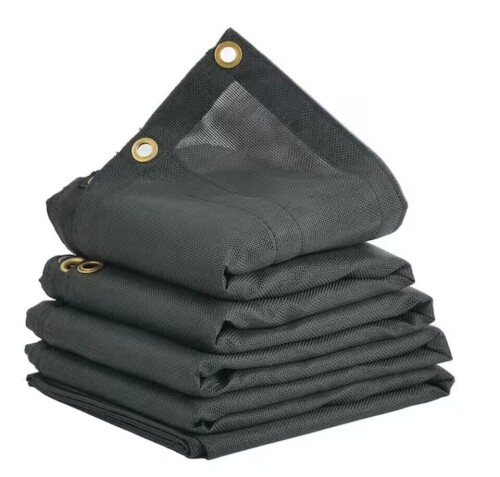 Vevor Dump Truck Mesh Tarp 7 x 22 ft. PVC Coated Black Heavy Duty Cover with 5.5 in. 18oz Double Pocket for Truck New In Box $99