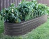 VEIKOUS Dark Gray Galvanized Steel Raised Garden Bed 9-in-1 Planter Box Outdoor, 96 in. L x 24 in. W x 17 in. H New In Box $299