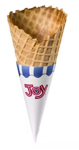 JOY CONE LARGE JACKETED WAFFLE CONES #7196, 14-Count