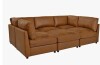 Latitude Run Faux Leather Fabric Modular Sectional New $1999