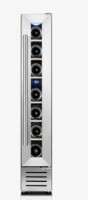 Yeego - 7-Bottle Wine Cooler Refrigerator &ndash; Built-in & Freestanding Compressor Fridge with UV Glass Door, 40-65&deg;F - Stainless Steel New in Box $599