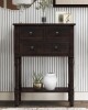 Charlton Home Storage Drawers Wood Accent Chest in Espresso New In Box $299