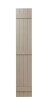 Ply Gem 15 in. x 81 in. Polypropylene 4 Board Closed Board and Batten Shutter Pair in Pebblestone Clay New in Box $299