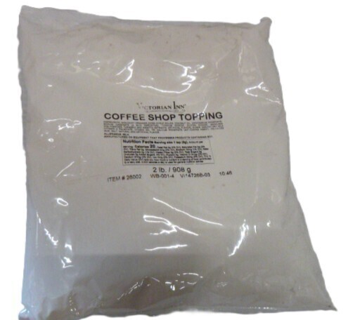 Victorian Inn Coffee Shop Topping, 2 lb New Best by 5/2028