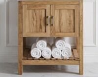Millwood Pines Solid Wood 30'' Single Bathroom Vanity Cabinet New in Box $699