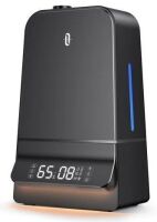 TaoTronics Humidifiers, 6L Cool Mist Humidifier with Humidistat LED Display for Large Bedroom, Black New In Box $99