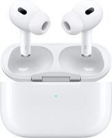 Apple AirPods Pro (2nd Gen) Wireless Earbuds, Up to 2X More Active Noise Cancelling, Adaptive Transparency, Personalized Spatial Audio MagSafe Charging Case (Lightning) Bluetooth Headphones for iPhone, New in Box Factory Sealed $399