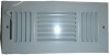 VEVOR 4 x 10 Inch Floor Registers, Floor Vent, HVAC 3-Direction Iron Vent Grilles for Home/Office Wall & Ceiling, Rustproof Anti-Peeling Air Vent Deflector Adjustable with Metal Damper, White New In Box - 2
